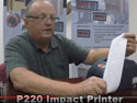 P20 Thermal Printer: Self Test to Print Configuration of Printer Settings